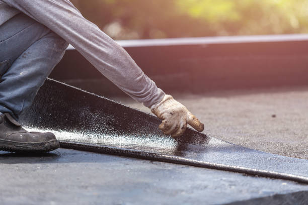 Professional Interior Drainage System technician working in Peru, IL